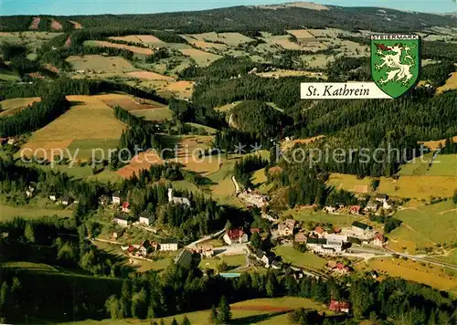 AK / Ansichtskarte St_Kathrein Fliegeraufnahme St_Kathrein