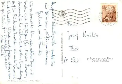 AK / Ansichtskarte Numana Fliegeraufnahme Numana