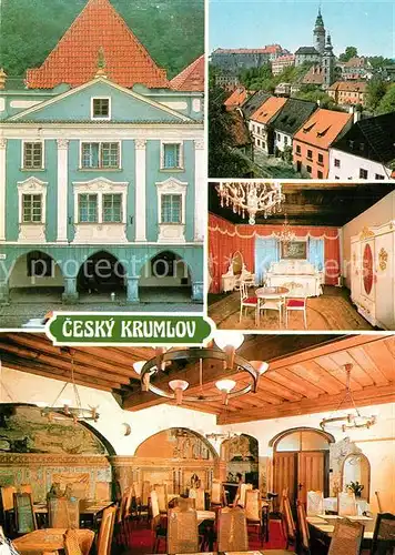AK / Ansichtskarte Cesky_Krumlov Interhotel Krumlov Zamek  Cesky Krumlov