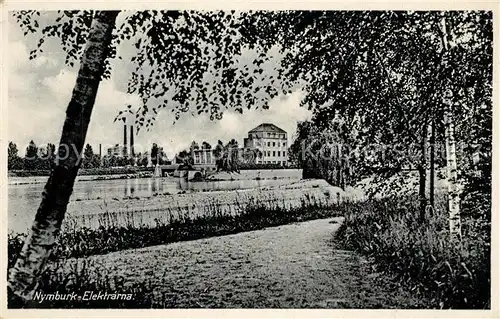 AK / Ansichtskarte Neuenburg_Elbe_Nymburk Elektrarny Elektrizitaetswerk Neuenburg_Elbe_Nymburk