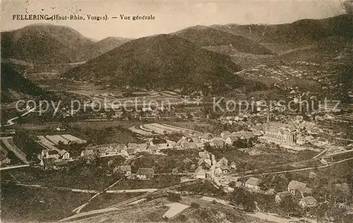 AK / Ansichtskarte Fellering Vue generale aerienne des Vosges Fellering