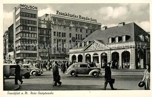 AK / Ansichtskarte Frankfurt_Main Neue Hauptwache Frankfurt Main