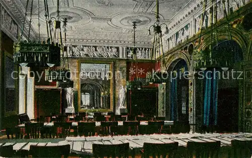 AK / Ansichtskarte Wiesbaden Neues Kurhaus Grosser Lesesaal Wiesbaden