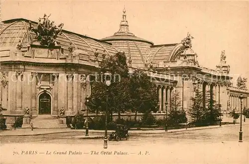 AK / Ansichtskarte Paris Le Grand Palais  Paris