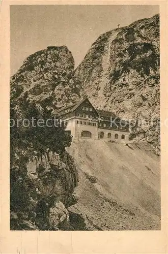 AK / Ansichtskarte Wendelstein_Berg Wendelsteinhotel mit Wendelsteinbahn Wendelstein_Berg