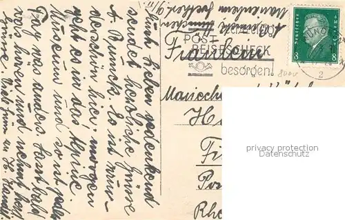 AK / Ansichtskarte Muenchen Blick von der Turmstube der Peterskirche auf Rathaus und Frauenkirche Muenchen