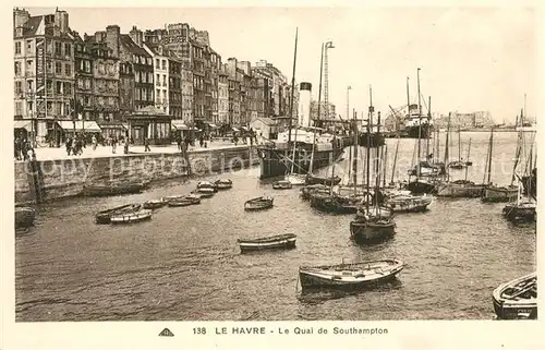 AK / Ansichtskarte Le_Havre Le Quai de Southampton Le_Havre