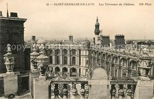 AK / Ansichtskarte Saint Germain en Laye Les Terrasses du Chateau Saint Germain en Laye