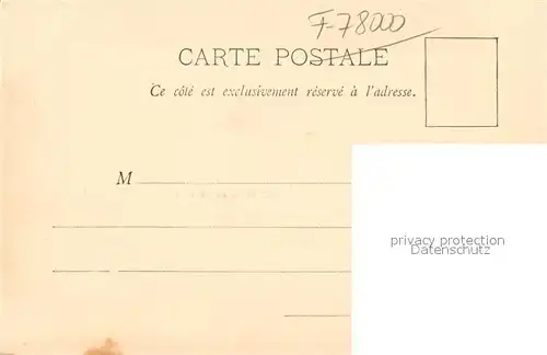 AK / Ansichtskarte Versailles_Yvelines Vue generale du Chateau Versailles_Yvelines