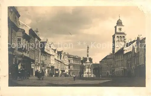 AK / Ansichtskarte Trebon_Tschechien  Hauptplatz Trebon Tschechien 