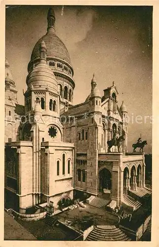 AK / Ansichtskarte Paris Ensemble de la Baslique du Sacre Coeur Paris