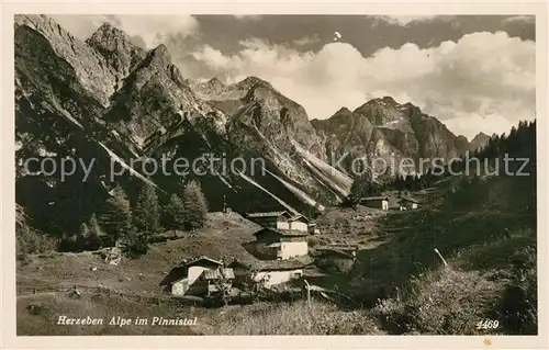 AK / Ansichtskarte Herzebenalm im Pinnistal Herzebenalm