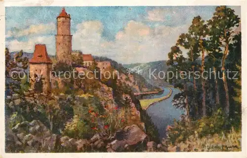AK / Ansichtskarte Zvikov Hrad Zvikov na Otave Zvikov