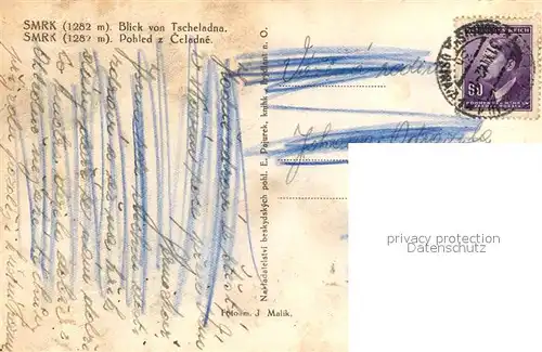 AK / Ansichtskarte Tscheladna Panorama mit SMRK Tscheladna