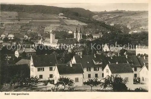 AK / Ansichtskarte Bad_Mergentheim Panorama Bad_Mergentheim