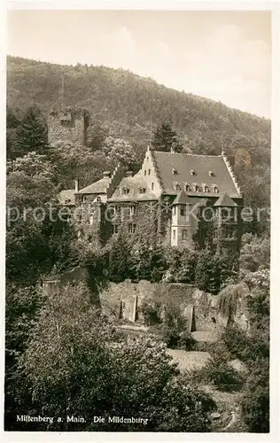 AK / Ansichtskarte Miltenberg_Main Die Mildenburg Miltenberg Main