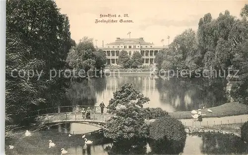AK / Ansichtskarte Frankfurt_Main Zoologischer Garten Frankfurt Main