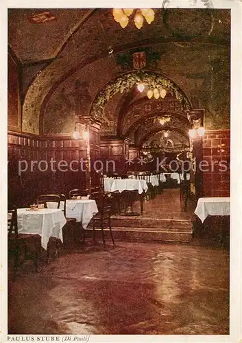 AK / Ansichtskarte Wien Paulus Stube Restaurant Wien