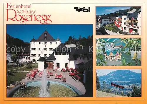 AK / Ansichtskarte Fieberbrunn_Tirol Ferienhotel Rosenegg Fieberbrunn Tirol
