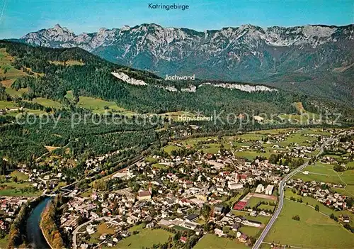 AK / Ansichtskarte Bad_Goisern_Salzkammergut Fliegeraufnahme Katringebirge Jochwand Bad_Goisern_Salzkammergut