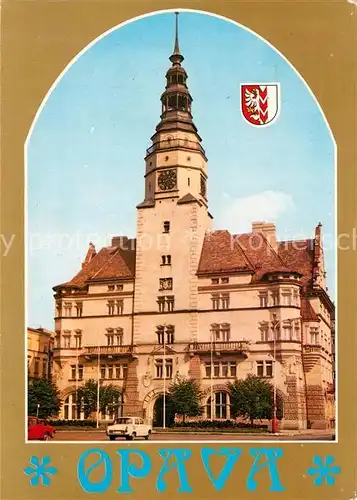 AK / Ansichtskarte Opava_Troppau Renesancni mestska Hiaska  Opava Troppau