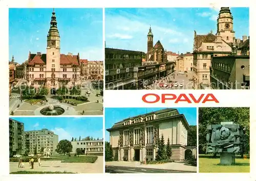 AK / Ansichtskarte Opava_Troppau  Opava Troppau