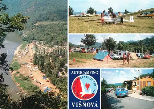 AK / Ansichtskarte Visnova_Weigsdorf Autocamping Svazarmu Aero Visnova Weigsdorf