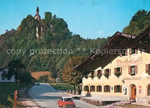 AK / Ansichtskarte Karlstein_Oberbayern Gasthof Moserwirt Karlstein_Oberbayern