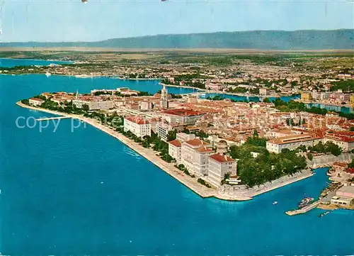 AK / Ansichtskarte Zadar Fliegeraufnahme Zadar