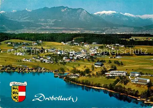 AK / Ansichtskarte Drobollach_Faaker_See Fliegeraufnahme Drobollach_Faaker_See