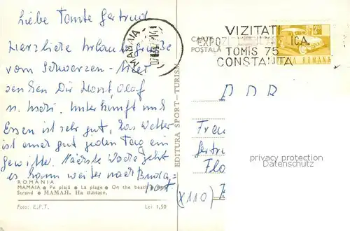 AK / Ansichtskarte Mamaia Strand Mamaia