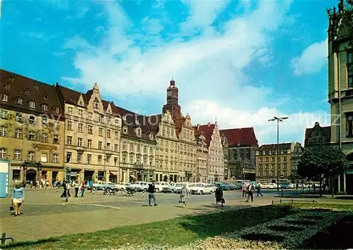 AK / Ansichtskarte Wroclaw Rathaus Wroclaw