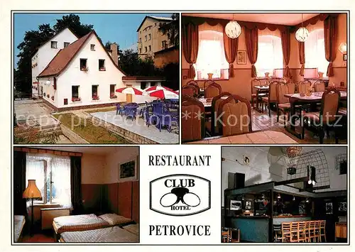 AK / Ansichtskarte Petrovice_Tschechien Restaurant Club Hotel Petrovice Tschechien
