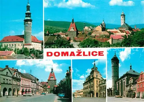 AK / Ansichtskarte Domazlice Stadtansichten Domazlice