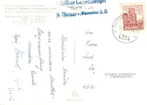 AK / Ansichtskarte Sankt_Thomas_Blasenstein Kirche Panorama Sankt_Thomas_Blasenstein