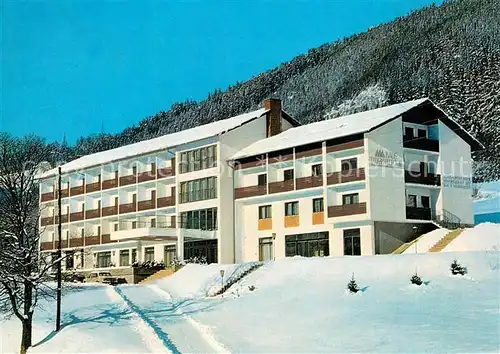 AK / Ansichtskarte Schladming_Obersteiermark Haus Tauernblick Winterlandschaft Schladming_Obersteiermark