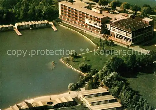 AK / Ansichtskarte Brunn_Gebirge Karl Fl&#246;ttl Heim Fliegeraufnahme See Brunn Gebirge