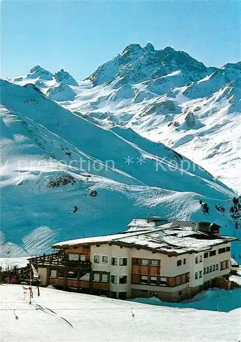 AK / Ansichtskarte Ischgl Silvretta Skiarena Winterpanorama Idalpe Fluchthorn Ischgl