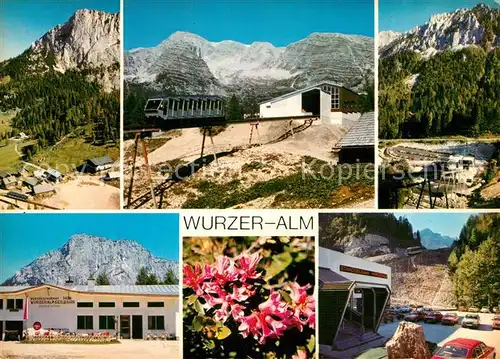 AK / Ansichtskarte Spital_Pyhrn Wurzeralm Standseilbahn Panorama Spital Pyhrn