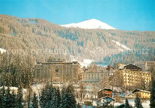 AK / Ansichtskarte Gastein_Bad Kaiserhof Winterpanorama Gastein_Bad