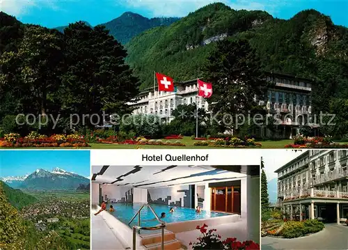 AK / Ansichtskarte Bad_Ragaz Hotel Quellenhof Bad_Ragaz