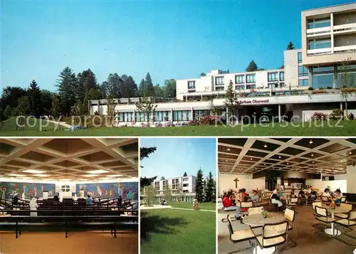 AK / Ansichtskarte St_Gallen_SG Kurhaus Oberwald St_Gallen_SG