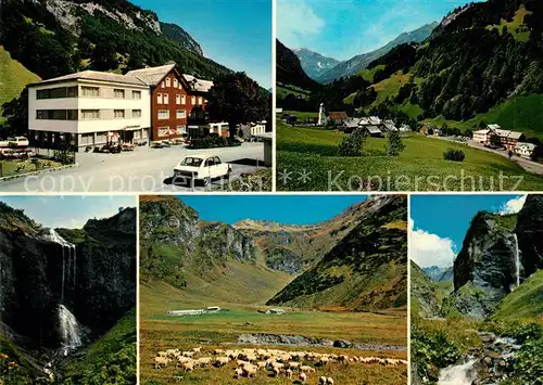 AK / Ansichtskarte Weisstannen Hotel Gemse Panoramen  Weisstannen