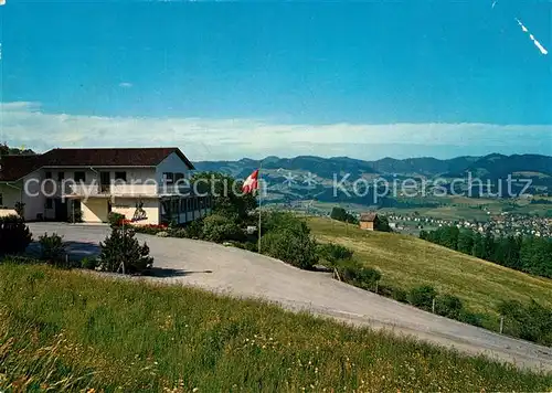 AK / Ansichtskarte Ganterschwil Aewil Restaurant K&#228;serei Berghof Ganterschwil