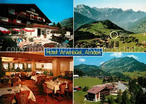 AK / Ansichtskarte Amden_SG Hotel Arvenb?el Amden_SG