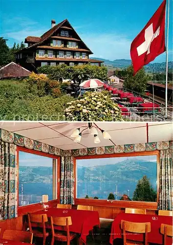 AK / Ansichtskarte Immensee Hotel Restaurant Bahnhof Immensee