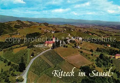 AK / Ansichtskarte Kitzeck_Sausal Fliegeraufnahme Kitzeck Sausal