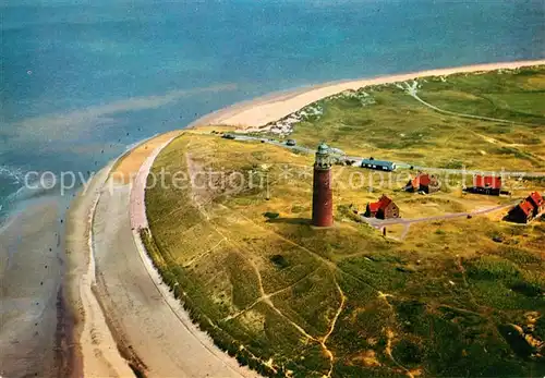 AK / Ansichtskarte Texel Fliegeraufnahme Vuurtoren Texel