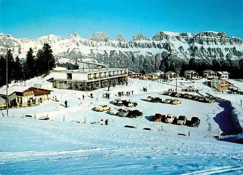 AK / Ansichtskarte Flumserberge Hotel Cresta Ferienh&#228;user Flumserberge