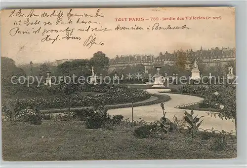 AK / Ansichtskarte Paris Jardin des Tuileries Paris